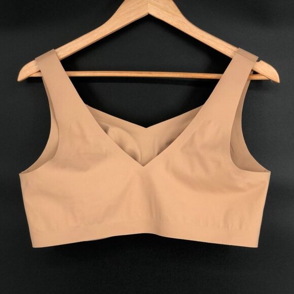 Honeylove Women's SoftForm Bra 1X 40C/D Sand Beige Wireless Comfortable - Picture 2 of 4